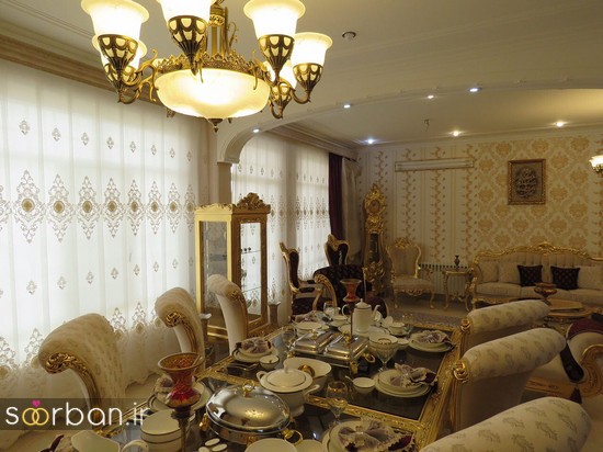 چیدمان جهیزیه عروس اصفهانی شیک و زیبا