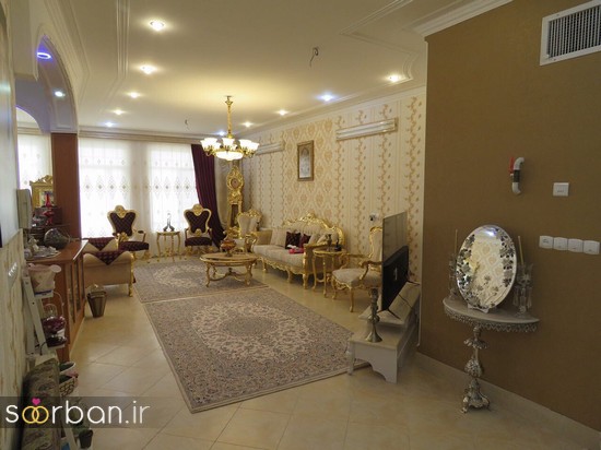 چیدمان جهیزیه عروس اصفهانی شیک و زیبا