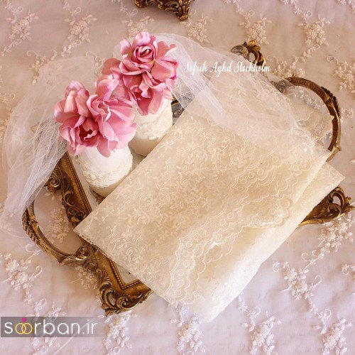 تزیین وسایل سفره عقد ایرانی جدید 1400