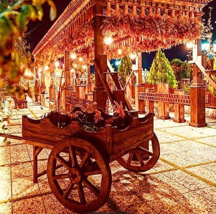 عمارت عقد باغ چوبی تهران8