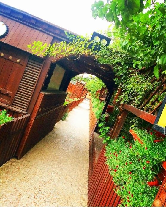 عمارت عقد باغ چوبی تهران9