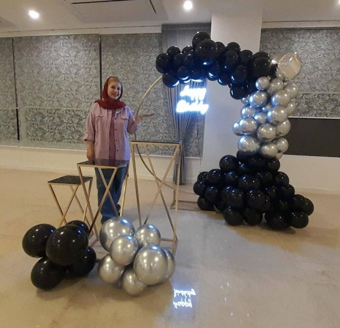 بادکنک آرایی لبخند دیزاین تهران3