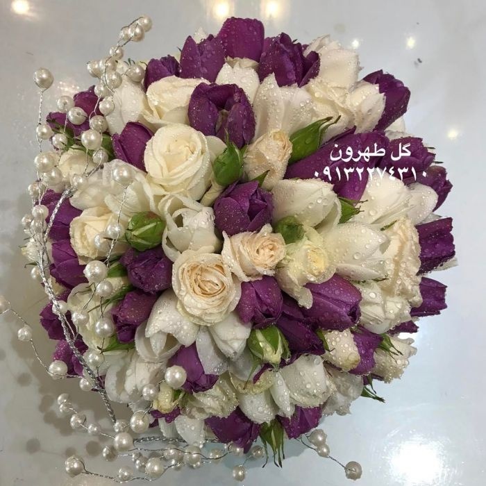 دسته گل عروس  اصفهان1