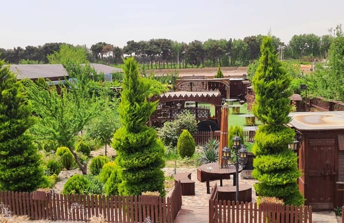 عمارت عقد باغ چوبی تهران11
