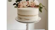 جدیدترین مدلهای کیک‌ بدون روکش نامزدی و عروسی 