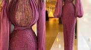 مدل لباس بلند 1401 زنانه مجلسی به سبک خارجی برای داشتن تیپی متفاوت و جذاب