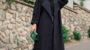 مانتو مشکی محرمی 1401 با جنس خنک ویژه تابستان سال 2022