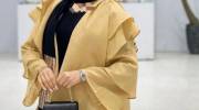 مدل مانتو نخی ساده و شیک 1401 تزیین شده با نوار های سنتی جذاب و خفن (فری ساز)