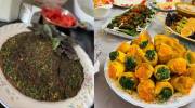 تزیین غذا ساده 1401 برای مهمان و شام دونفره عاشقانه (بازی با رنگها)