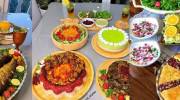 تزیین سفره غذا 1401 برای خانم های خوش سلیه و خانه دار 