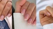 مدل کاشت ناخن کوتاه و شیک 1401 مخصوص خانم های کارمند و معلم (کاما طبیعی وساده)
