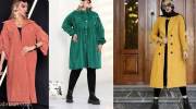 مدل مانتو کبریتی بلند 1401 برای اندام های ریز و درشت (رنگبندب روشن و تیره)