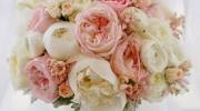 دسته گل عروس بهاری رومانتیک جدید