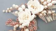 20 مدل شانه تزیینی برای مو عروس
