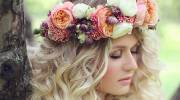20 تاج سر عروس زیبا با گل های طبیعی و مصنوعی