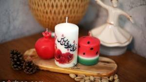 مدل شمع شب یلدا 1402 | جدیدترین مدل شمع انار و هندوانه برای شب یلدا که غوغا کردن!