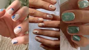 دیزاین ناخن مینیمال 1404 | 30 مدل دیزاین ناخن مینیمال و ساده برای عروس و خانم ها در همه سنین