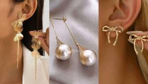 مدل گوشواره طلا | ۳۰ مدل گوشواره طلا فوق شیک مخصوص عروسی و مهمانی‌های لاکچری!