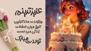 عروس گلم تولدت مبارک | ۳۰ متن ناب و احساسی تبریک تولد از طرف مادرشوهر، پدرشوهر و خانواده شوهر - همراه با عکس‌نوشته‌های زیبا!
