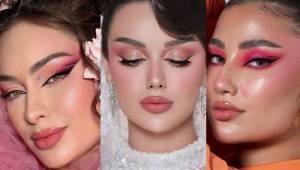 میکاپ با رژگونه صورتی | 30 ایده ارایش با سایه چشم و رژگونه صورتی ترند تابستان امسال
