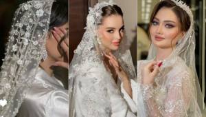 تور عروس مدل عربی ۲۰۲۵ | مجموعه بی‌نظیر شاهانه ترین مدل های تور عروس عربی با طرح‌های خاص و چشم‌نواز مخصوص عروس‌های لوکس‌پسند و باکلاس!