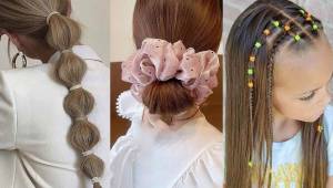 مدل موی دخترانه با کش ساده | 25 مدل موی دخترانه با کش ساده برای بیرون و داخل خانه