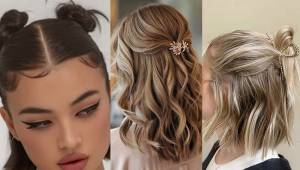 مدل موی دخترانه برای موهای کوتاه ساده | 25 مدل موی ساده دخترانه با موی کوتاه برای عروسی و روزمره