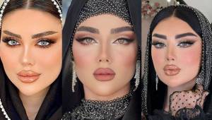 میکاپ عربی دخترانه شیک | 20 مدل میکاپ عربی شیک دخترانه برای عروسی و مهمانی های خاص