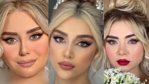 میکاپ عروس با موی بلوند | 20 ایده میکاپ عروس با موی بلوند برای همه فرم صورت