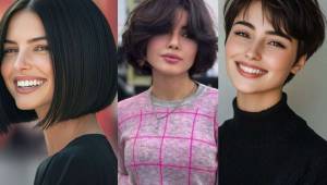 کوتاهی موی مشکی | 22 مدل مو کوتاه مشکی برای عروسی و روزمره بسیار جذاب