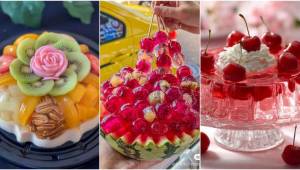 تزیین ژله با میوه | ۲۵ ایده شیک و مجلسی تزیین ژله با میوه برای عروسی، مهمانی های مهم و تولد که هیچکس نمیتونه ازش بگذره!