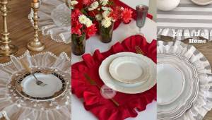 زیر بشقابی پارچه ای | 27 مدل زیر بشقابی پارچه ای شیک برای جهیزیه عروس خانم های باسلیقه