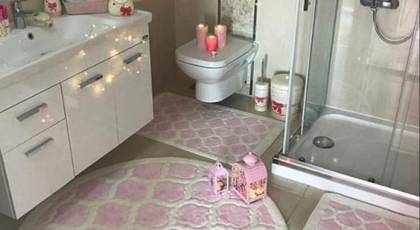 تزئین حمام عروس ساده و شیک | 22 ایده تزیین سرویس حمام و دستشویی عروس