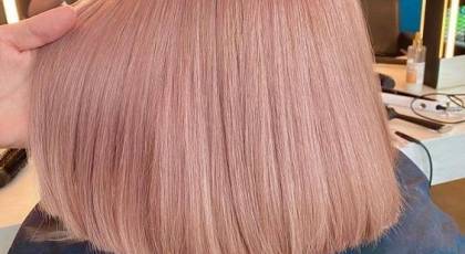 رنگ مو هلویی | ترکیب رنگ مو هلویی + 30 عکس رنگ موی هلویی جذاب ترین رنگ موی سال 1403 !