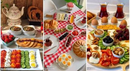 40 مدل تزیین صبحانه / برای داشتن یک صبحانه دو نفره عاشقانه خوشمزه 