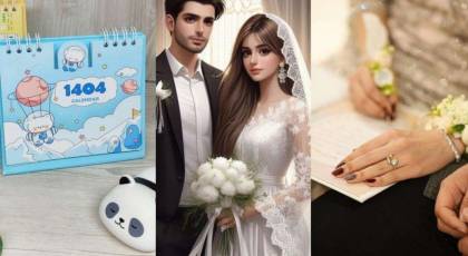 جدیدترین تقویم روزهای مناسب عقد و عروسی ۱۴۰۴ | تاریخ‌های طلایی برای برگزاری مراسم عاشقانه!
