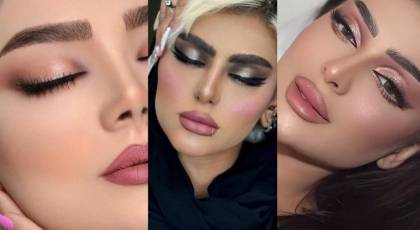 مدل میکاپ بادیگاردی | 20 مدل میکاپ بادیگاردی ترند امسال در همه مدل تنوع رنگی