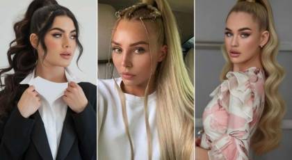 مدل دم اسبی | ۳۰ مدل دم اسبی لاکچری و جدید برای عروسی، مهمانی و استایل روزانه!