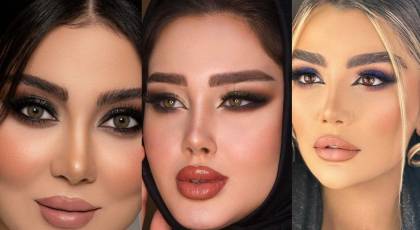 میکاپ تیره دخترانه | مدل میکاپ تیره لایت و مجلسی برای عروسی و مراسم های خیلی خاص